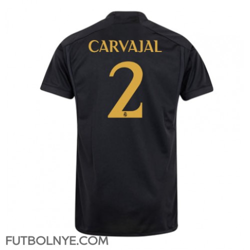 Camiseta Real Madrid Daniel Carvajal #2 Tercera Equipación 2023-24 manga corta